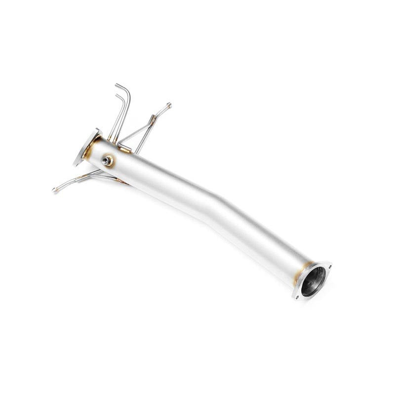 Downpipe sportivo Volvo XC60, 70, V70, S60 2.4D D5 in acciaio inox 76mm