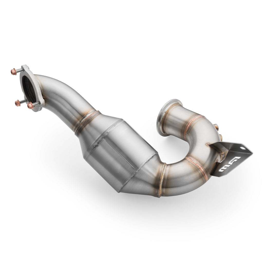 Downpipe sportivo Audi Q5 3.0 TDI in acciaio inox 76mm