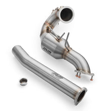 Carica l'immagine nel visualizzatore di Gallery, Kit downpipe sportivo Audi A8 S8 / Quattro 3.0 TDI in acciaio inox 76mm