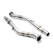Load image into Gallery viewer, Downpipe sportivo Audi S6, S7, RS6, RS7 4.0 TFSI in acciaio inox 76mm