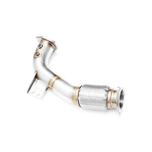 Carica l'immagine nel visualizzatore di Gallery, Downpipe sportivo Volvo C30, S60 XC60/70 Mk1 2.4D D5 in acciaio inox 76mm