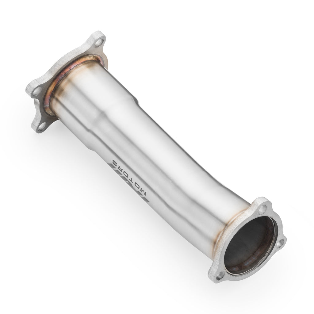 Downpipe sportivo Audi A6 C7 2.0 in acciaio inox 63,5mm