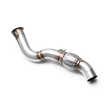 Load image into Gallery viewer, Downpipe sportivo BMW Serie 3 E90, E91 318d, 320d M47N2 in acciaio inox 63,5mm