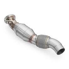 Load image into Gallery viewer, Downpipe sportivo BMW E70 X5 30sd 35dx M57N2 in acciaio inox 76mm
