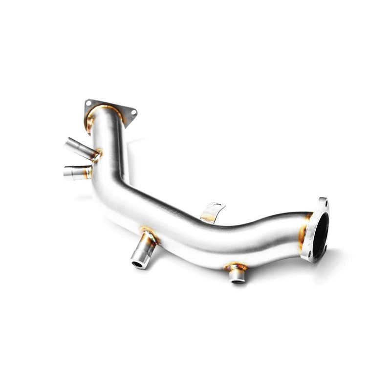 Downpipe sportivo Audi A4, A5 B8 2.0 TDI in acciaio inox 63,5mm