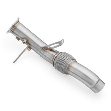 Load image into Gallery viewer, Downpipe sportivo BMW E70 X5 30sd 35dx M57N2 in acciaio inox 76mm
