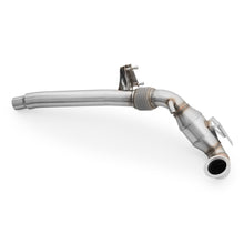 Carica l'immagine nel visualizzatore di Gallery, Downpipe sportivo Audi A3 8V 1.8 TFSI in acciaio inox 76mm