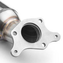 Carica l'immagine nel visualizzatore di Gallery, Downpipe sportivo Honda Civic Type R X 2.0T in acciaio inox 76mm