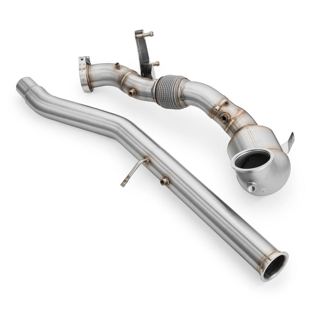 Downpipe sportivo Skoda Superb 2.0 TSI in acciaio inox