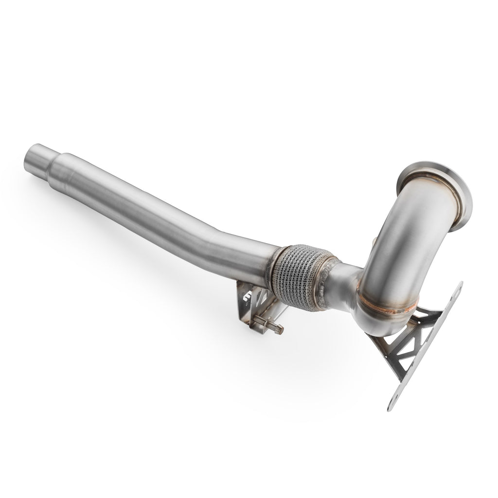 Downpipe sportivo Audi A3 8V 1.8 TFSI in acciaio inox 76mm