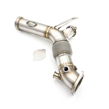 Carica l'immagine nel visualizzatore di Gallery, Downpipe sportivo BMW Serie 5 G30 540d B57 in acciaio inox 80mm