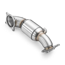 Carica l'immagine nel visualizzatore di Gallery, Downpipe sportivo Honda Civic Type R X 2.0T in acciaio inox 76mm
