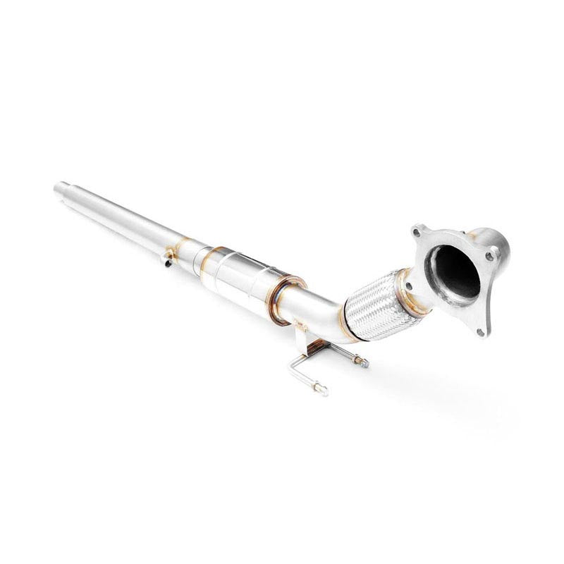 Downpipe sportivo Volkswagen Golf V GTI, 30 Edition 2.0 TSI in acciaio inox 76mm