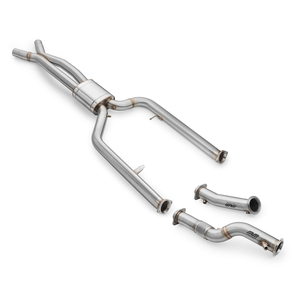 Kit downpipe sportivo BMW e sezione centrale M3 Competition (G80, G81) S58B, M4 (G82 / G83) 3.0 S58