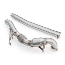 Load image into Gallery viewer, Downpipe sportivo Skoda Superb Mk3 2.0 TSI in acciaio inox 76mm