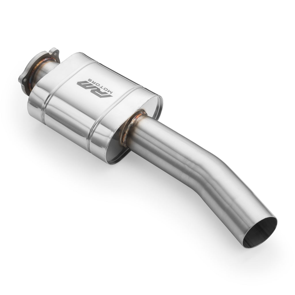 Downpipe sportivo Audi A4, S4 in acciaio inox 76mm