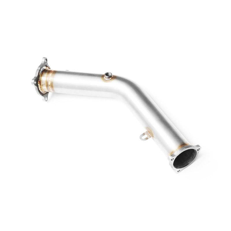 Downpipe sportivo Audi A4, A5 B8 2.0 TFSI in acciaio inox 76mm
