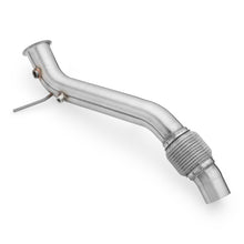 Load image into Gallery viewer, Downpipe sportivo BMW Serie 5 E60, E61 520d N47 in acciaio inox 63,5mm