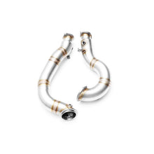Load image into Gallery viewer, Downpipe sportivo BMW Serie 1 E82, E88 135i N54 in acciaio inox 76mm