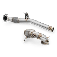 Carica l'immagine nel visualizzatore di Gallery, Downpipe con catalizzatore sportivo Hyundai Veloster N / Kona N in acciaio inox 76mm