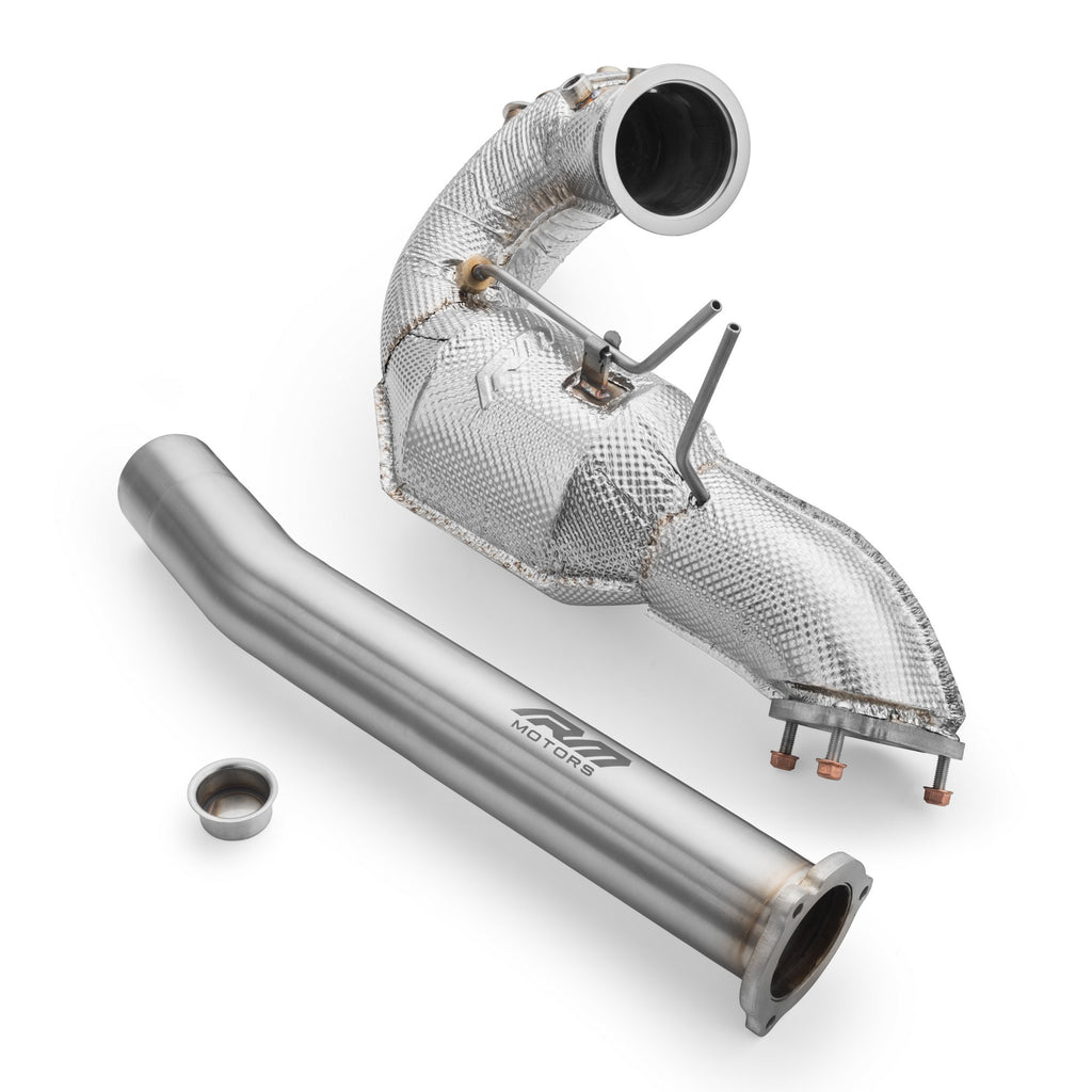 Kit downpipe sportivo Audi A7 Sportback 3.0 TDI in acciaio inox 76mm