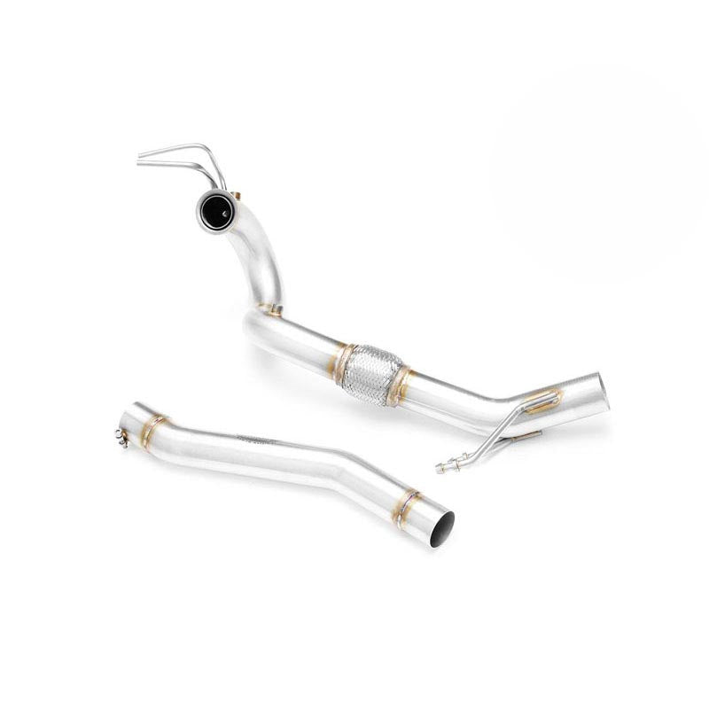 Downpipe sportivo Skoda Octavia Mk2 1.9, 2.0 TDI in acciaio inox 63,5mm