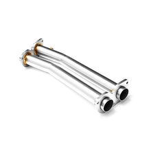 Load image into Gallery viewer, Downpipe sportivo BMW Serie 5 E60, E61 535d M57N in acciaio inox 2x50mm