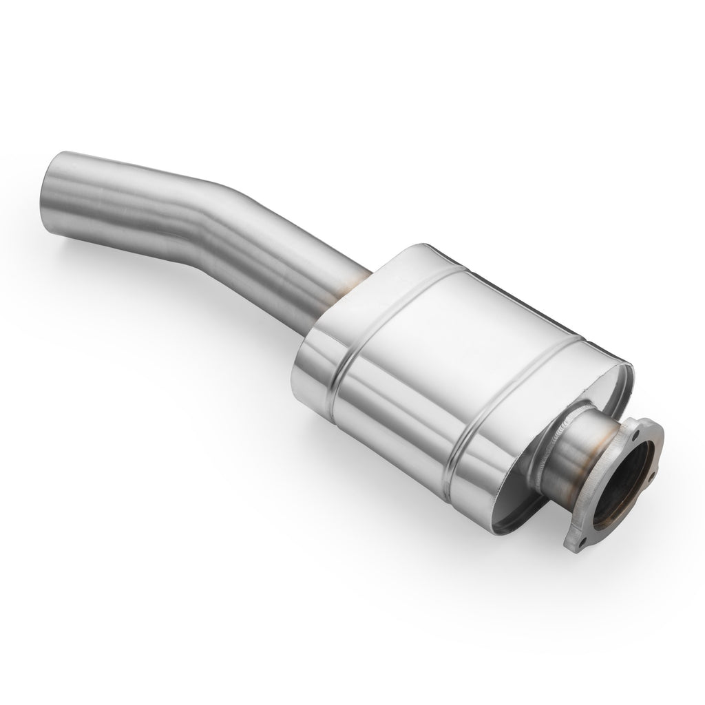 Downpipe sportivo Audi A4, S4 in acciaio inox 76mm