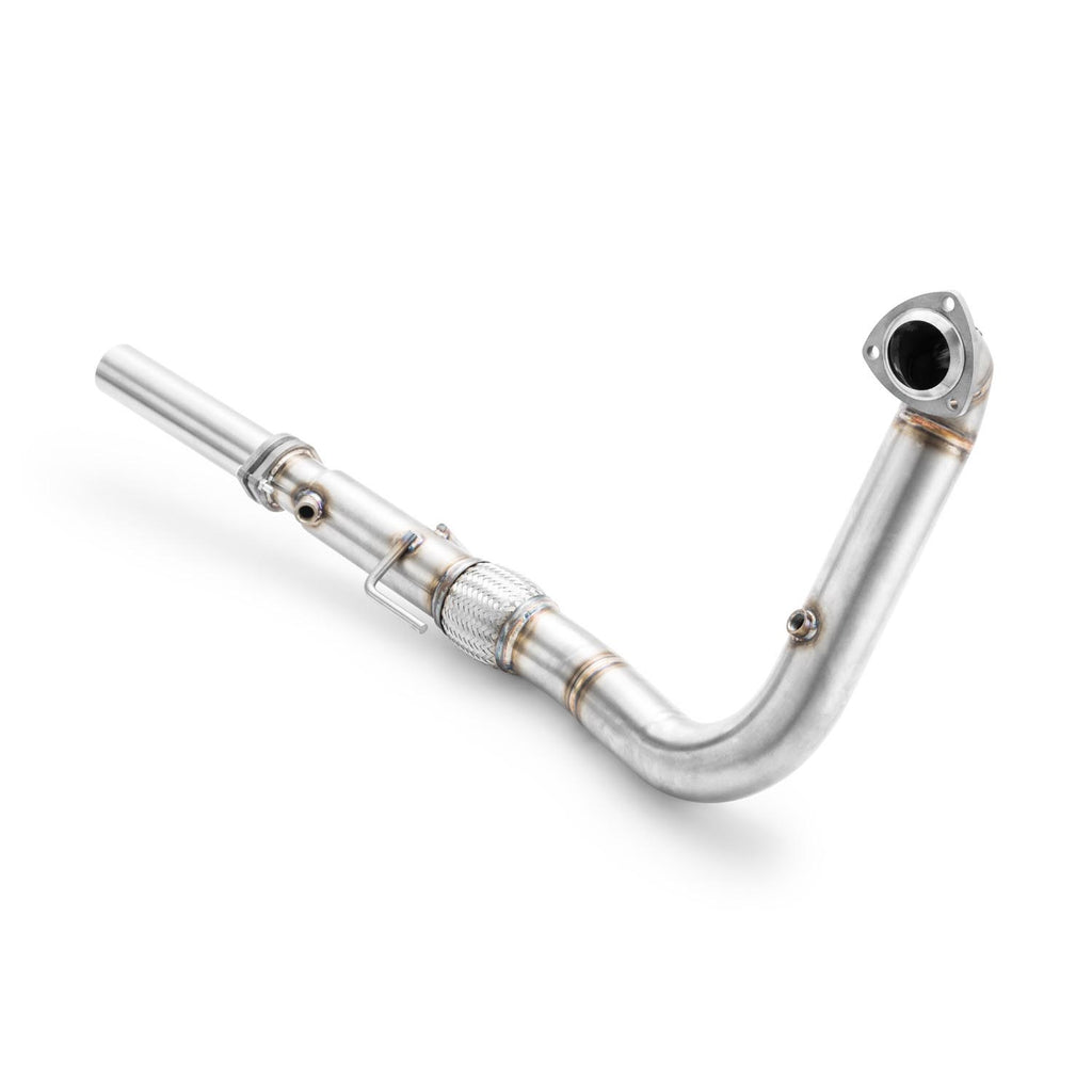 Downpipe sportivo Saab 9-3 Mk2 2.0 T B207 in acciaio inox 76mm