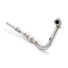 Carica l'immagine nel visualizzatore di Gallery, Downpipe sportivo Saab 9-3 Mk2 2.0 T B207 in acciaio inox 76mm