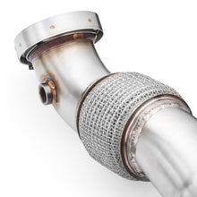 Carica l'immagine nel visualizzatore di Gallery, Downpipe sportivo Toyota Yaris GR 1.6 in acciaio inox 76mm