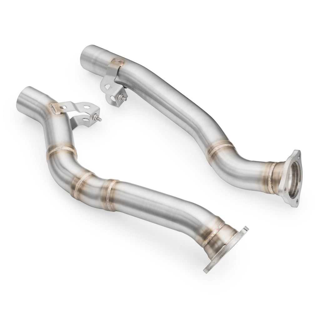 Downpipe sportivo Porsche Cayenne Turbo / Cayenne Turbo S/ Cayenne S in acciaio inox