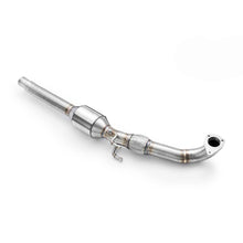 Load image into Gallery viewer, Downpipe sportivo Seat Leon Mk1 1.9 TDI in acciaio inox 63,5mm