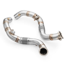 Carica l'immagine nel visualizzatore di Gallery, Downpipe sportivo BMW M8 F92 in acciaio inox 76mm
