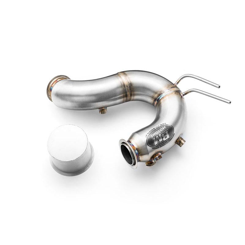 Downpipe sportivo Volkswagen Passat B8 1.6, 2.0 TDI in acciaio inox 76mm