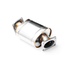 Load image into Gallery viewer, Downpipe con silenziatore BMW Serie 5 E60, E61 520d M47N2 in acciaio inox 63,5mm