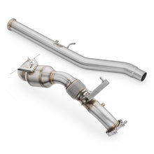 Load image into Gallery viewer, Downpipe sportivo Skoda Superb 2.0 TSI OPF/GPF in acciaio inox 76mm