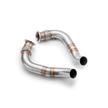 Load image into Gallery viewer, Downpipe sportivo BMW Serie 5 GT F07, F10, F11, 550i, 550ix, M5 N63N, S63N, N63R Ø 76mm