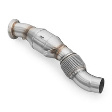 Load image into Gallery viewer, Downpipe sportivo BMW Serie 6 E63, E64 635d M57N2 in acciaio inox 76mm