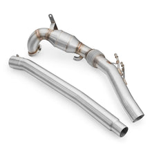 Load image into Gallery viewer, Downpipe sportivo Volkswagen Golf VII R 2.0 TSI in acciaio inox 76mm