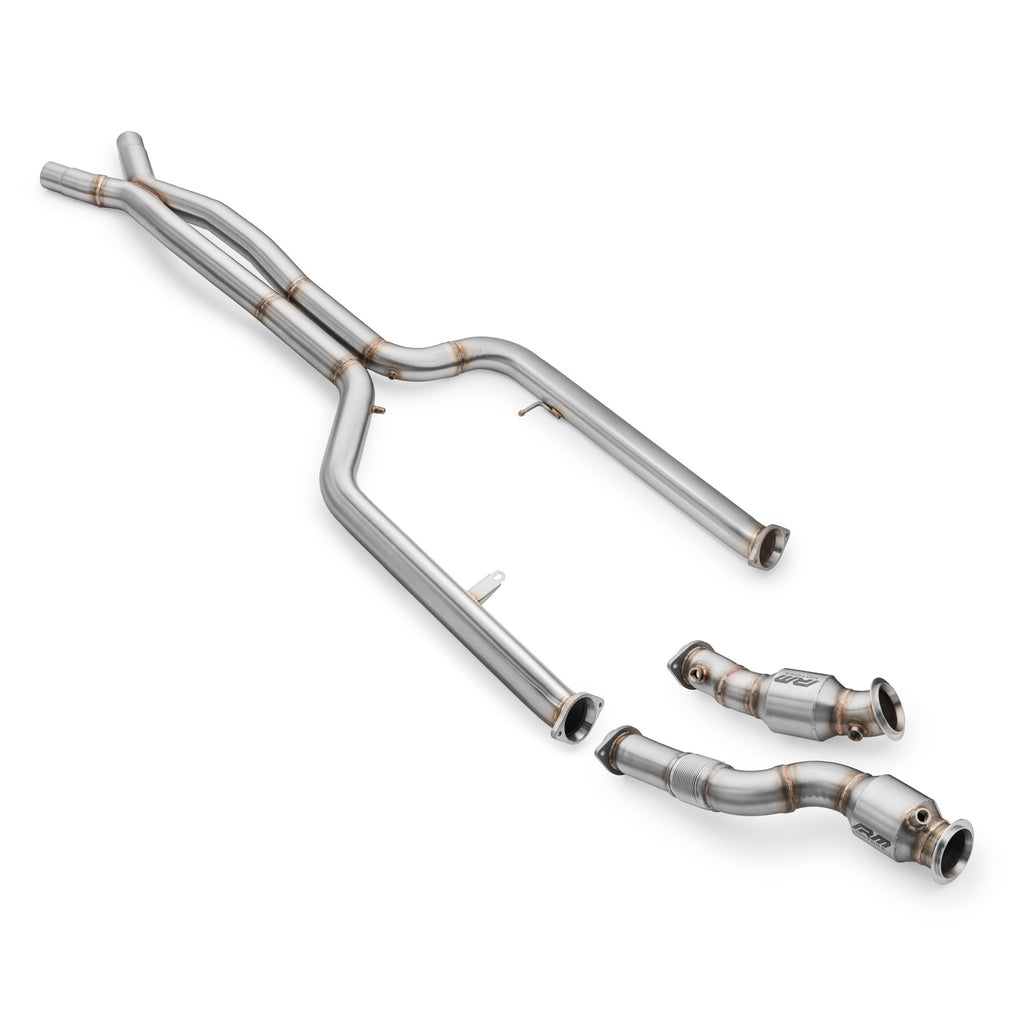 Kit downpipe con catalizzatore sportivo BMW Serie M3, Serie M4 in acciaio inox