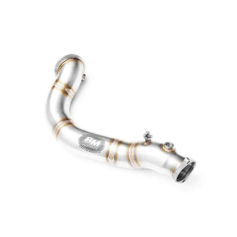 Downpipe sportivo BMW Serie 1 E82, E88 135i N54 in acciaio inox 76mm