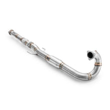 Carica l'immagine nel visualizzatore di Gallery, Downpipe sportivo Saab 9-3 9-5 Mk1, Mk2 2.0T, 2.3T B205, B235 in acciaio inox 76mm