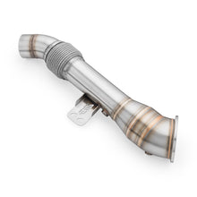 Carica l'immagine nel visualizzatore di Gallery, Downpipe sportivo BMW Serie 4 F32, F33, F36 440i, 440ix B58 in acciaio inox 80mm