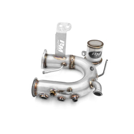 Downpipe sportivo Audi Q5 2.0 TDI in acciaio inox 63,5mm