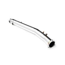 Load image into Gallery viewer, Downpipe sportivo Audi A6 C6 ALLROAD 2.7, 3.0 TDI in acciaio inox 76mm