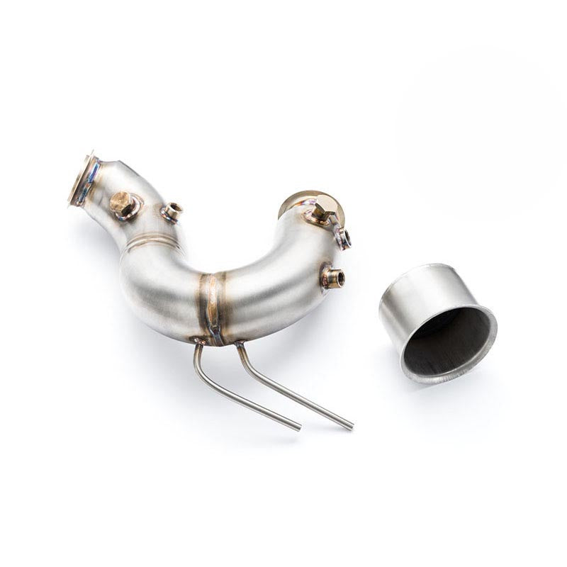 Downpipe sportivo Volkswagen Golf VII 1.6, 2.0 TDI in acciaio inox 76mm