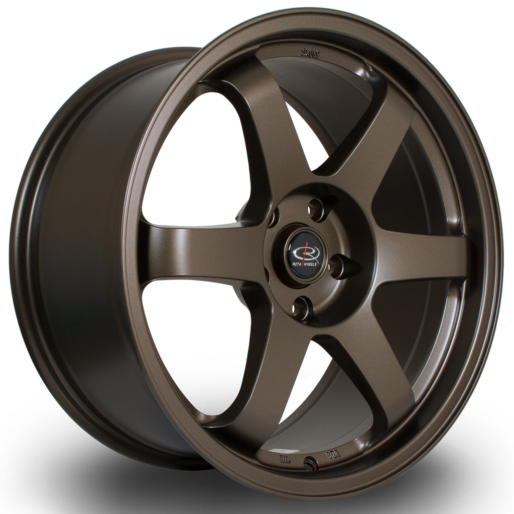 Cerchio in lega Rota Wheels Grid 18x8.5 5x100 ET35 Bronze
