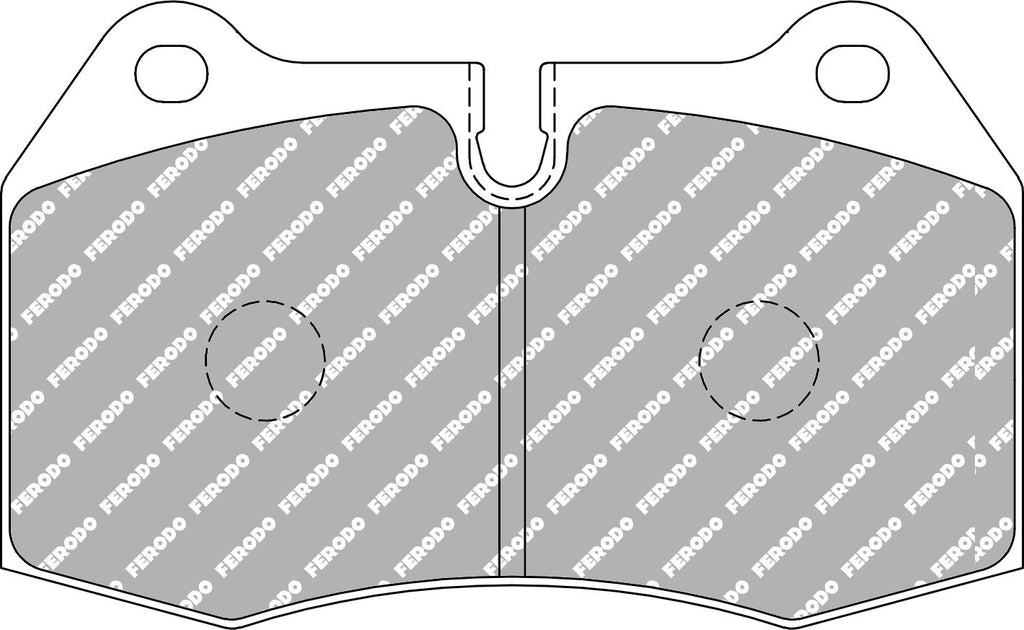 Pastiglie freni Ferodo DS Performance anteriori e posteriori BMW Serie 7 E38