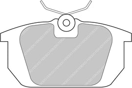 Pastiglie freni Ferodo DS2500 posteriori Alfa Romeo GTV 916